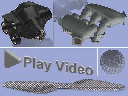 Play 3D Laser Scanning video.